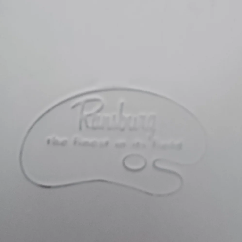 Vintage Ransburg Floral Print Metal Tissue Holder - Picture 8 of 9